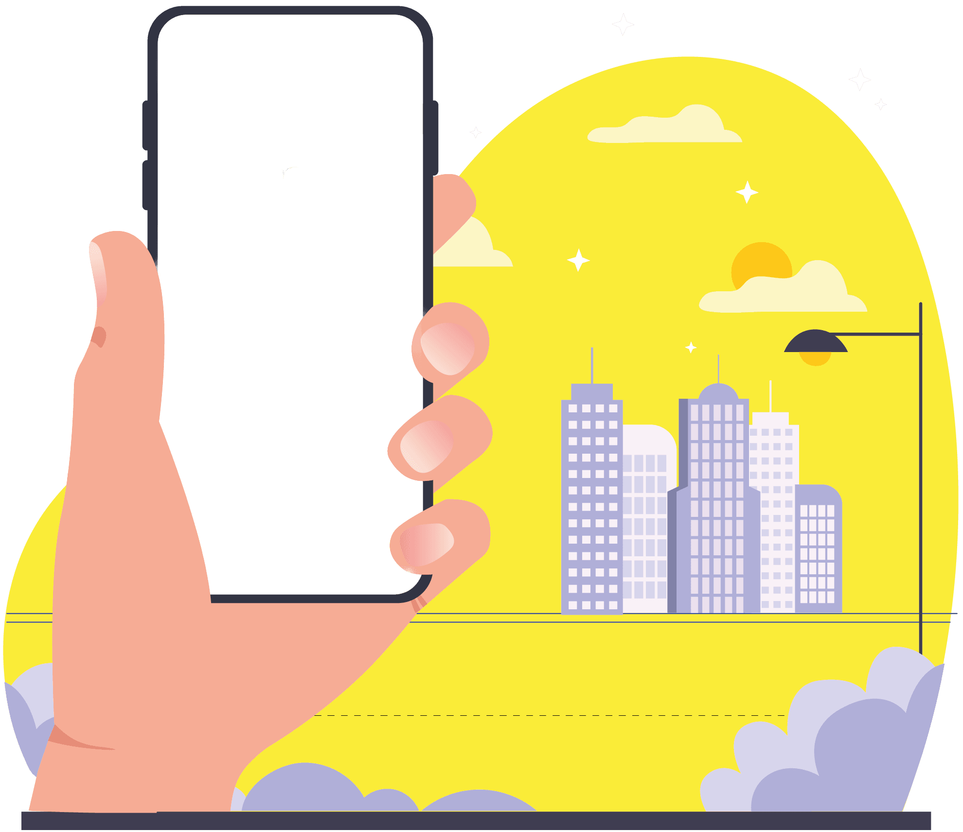 App de beloq: interfaz de la aplicación móvil